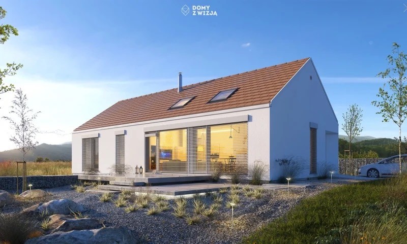 Скрытый водосток - отличное решение для домов без карнизного свеса