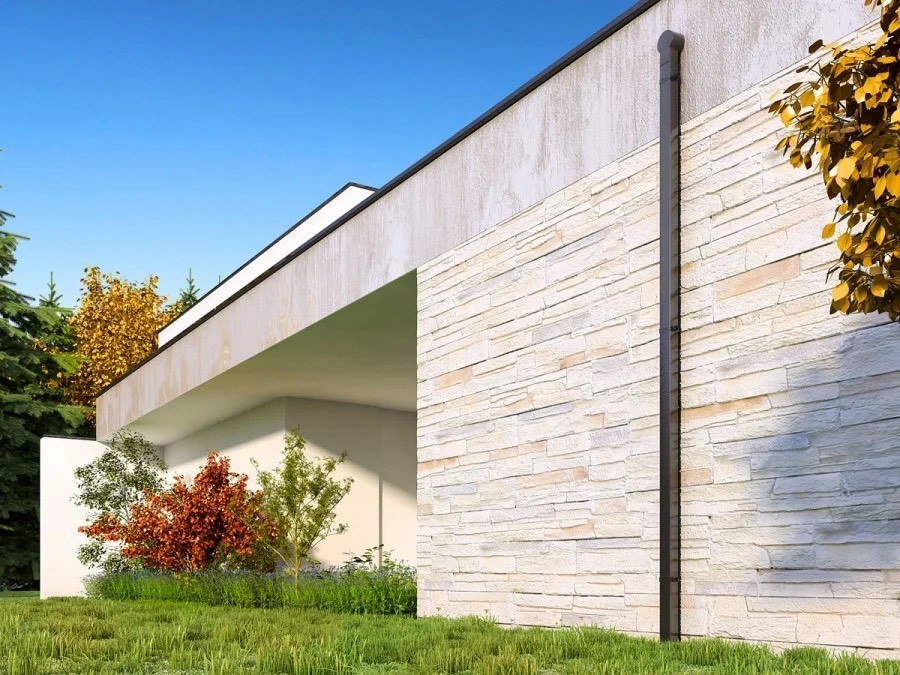 Водосточная система для плоской кровли обеспечит эффективный отвод осадков