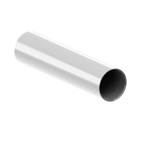  Труба водосточная 90мм ПВХ 3п.м. Krop PVC 130/90 Белый RAL 9010