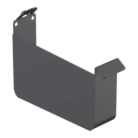  Заглушка левая Galeco Hidden RAL 9005