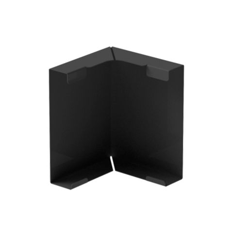  Внешний угол маскирующей планки GALECO STAL2  Черный RAL 9005